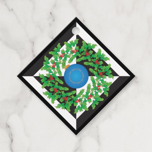 Holly Gift Labels (Voorkant)