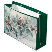 Holly Groot Cadeauzakje (Voorkant Gekanteld)