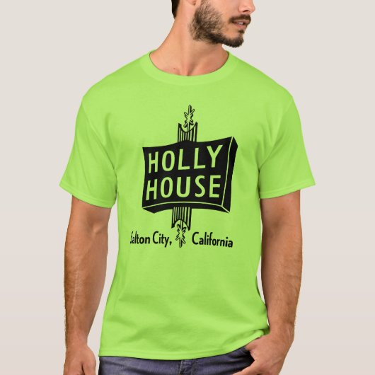 Holly House Retro T-shirt (Voorkant)