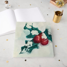 Holly in de sneeuw gastenboek