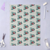 Holly in de sneeuw tissuepapier (Craft)