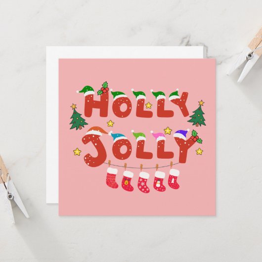 Holly Jolly (Voorkant / Achterkant in situ)