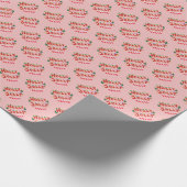 Holly Jolly Cadeaupapier (Hoek)