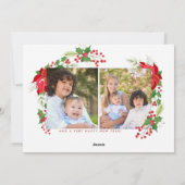 Holly Jolly Cartes photos de vacances (Dos)