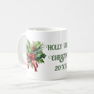 "Holly Jolly Christmas" Koffiemok