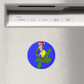 Holly Jolly Christmas Magnet (In Situ (Lave-vaisselle))