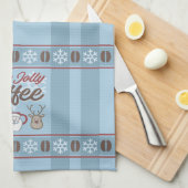 Holly Jolly Coffee Theedoek (Quarter Fold)