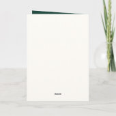 Holly Jolly Cozy Vibes Retro Christmas Photo Feestdagen Kaart (Achterkant)