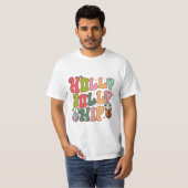 Holly Jolly Hip T-shirt (Voorkant volledig)