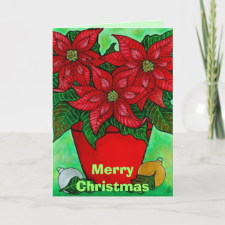 Holly Jolly-kerstkaart Feestdagen Kaart