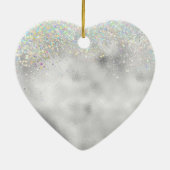 Holly Jolly Kerstmis Keramisch Ornament (Achterkant)