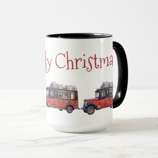 Holly Jolly kerstmis Mok (Voorkant rechts)