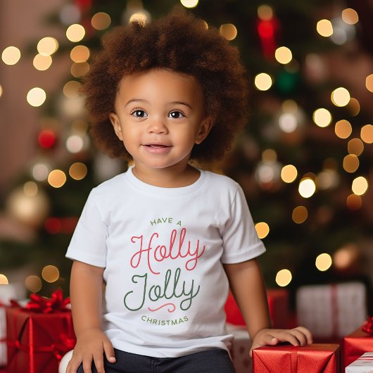 Holly Jolly Kerstmis T-shirt