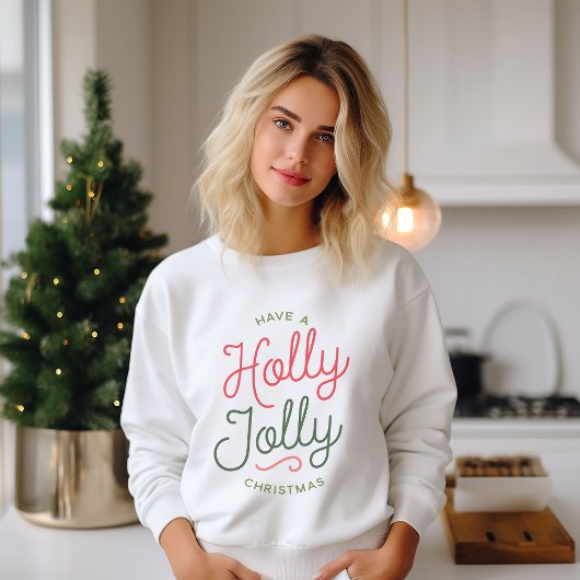 Holly Jolly Kerstmis Trui