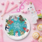 Holly Jolly Paper Bord (Feest)