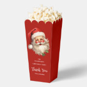 Holly Jolly Santa Claus Retro Kerstmis Bedankt Bedankdoosjes (Popped)