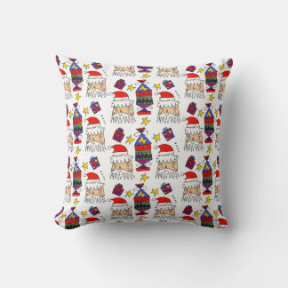 Holly Jolly Santa Pillow Kussen