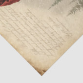 Holly Jolly Santa Tissuepapier (Detail)