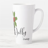 Holly Jolly Schattige Funny Penguin Christmas Latte Mok (Rechts)