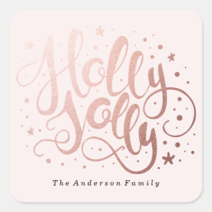 Holly Jolly Stickers Vacances