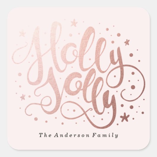 Holly Jolly | Stickers Vacances (Devant)