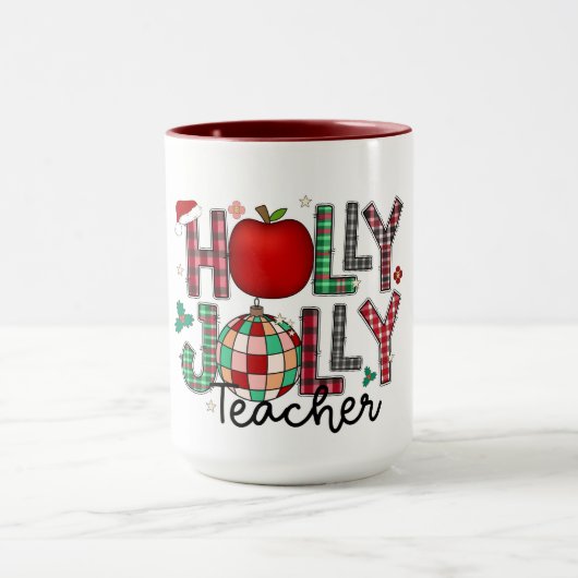 Holly Jolly Teacher Mok (Midden)