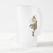 Holly kerstventilator kind Cute  Floral Matglas Bierpul (Voorkant rechts)