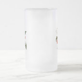 Holly kerstventilator kind Cute  Floral Matglas Bierpul (Center)