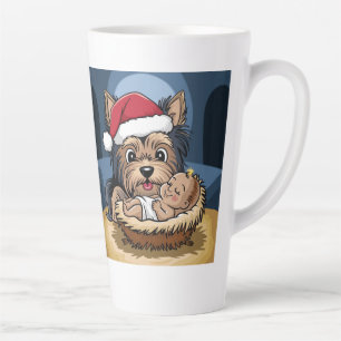 Holly kind geliefd door yorkshire Terrier Latte Mok