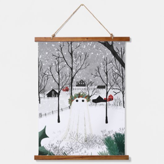 Holly King Hangend Wandkleed (Voorkant)