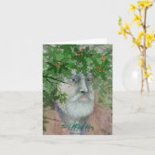 Holly King Kaart (Gele Bloem)