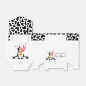 Holly Koe baby shower Bedankdoosjes (Uitgevouwen)