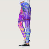 Holly Leaf en Berry Kleurrijk Leggings (Links)
