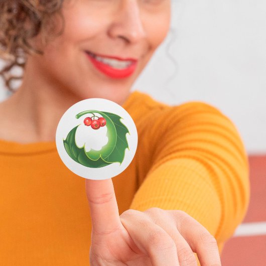 Holly Leaf Stickers