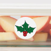 Holly Leaves Clipart Clip Art Holly Leaves Labels (Aangebracht)