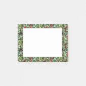 Holly Leaves en Red Berries Holiday Post-it® Notes (Voorkant)