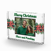  Holly Leaves Holly bessen foto template (Rechts)