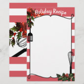 Holly maakt gebruik van het recept voor kerstmis m (Voorkant / Achterkant)