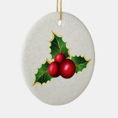 Holly Mistletoe Ornament (Rechts)