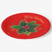 Holly Mistletoe Paper Bord (Gekanteld)