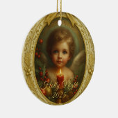 Holly Night 2025 – Angel Keepsake Ornament  (Rechts)