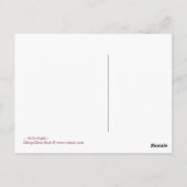 Holly Night - Briefkaart (Achterkant)