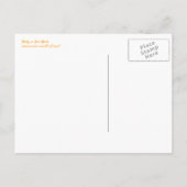 Holly op Red Plaid Aankondigingskaart (Achterkant)