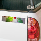 Holly Ornament Bumpersticker (Op Truck)