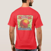 Holly Paches Fruit Crate Label T-shirt (Achterkant)