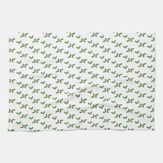 Holly Pattern Theedoek (Horizontaal)