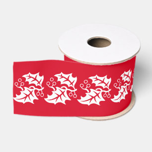 Holly Ribbon Grosgrain Lint