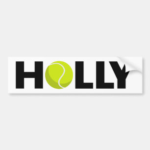 Holly Tennis Bumpersticker