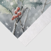 Holly Tissuepapier (Detail)