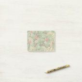 Holly Tree Kerstvakantie Vintage Post-it® Notes (Op bureau)